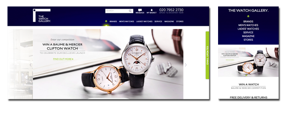 The Watch Gallery Ecommerce