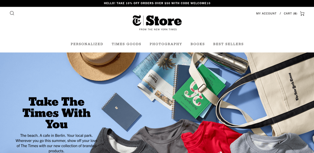 New York Times Shopify Plus